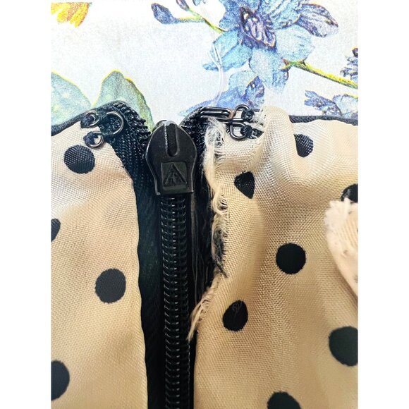 Forever 21 Black Pencil Mini Skirt Front Lace-Up Detail Medium 24” Length - Picture 3 of 3